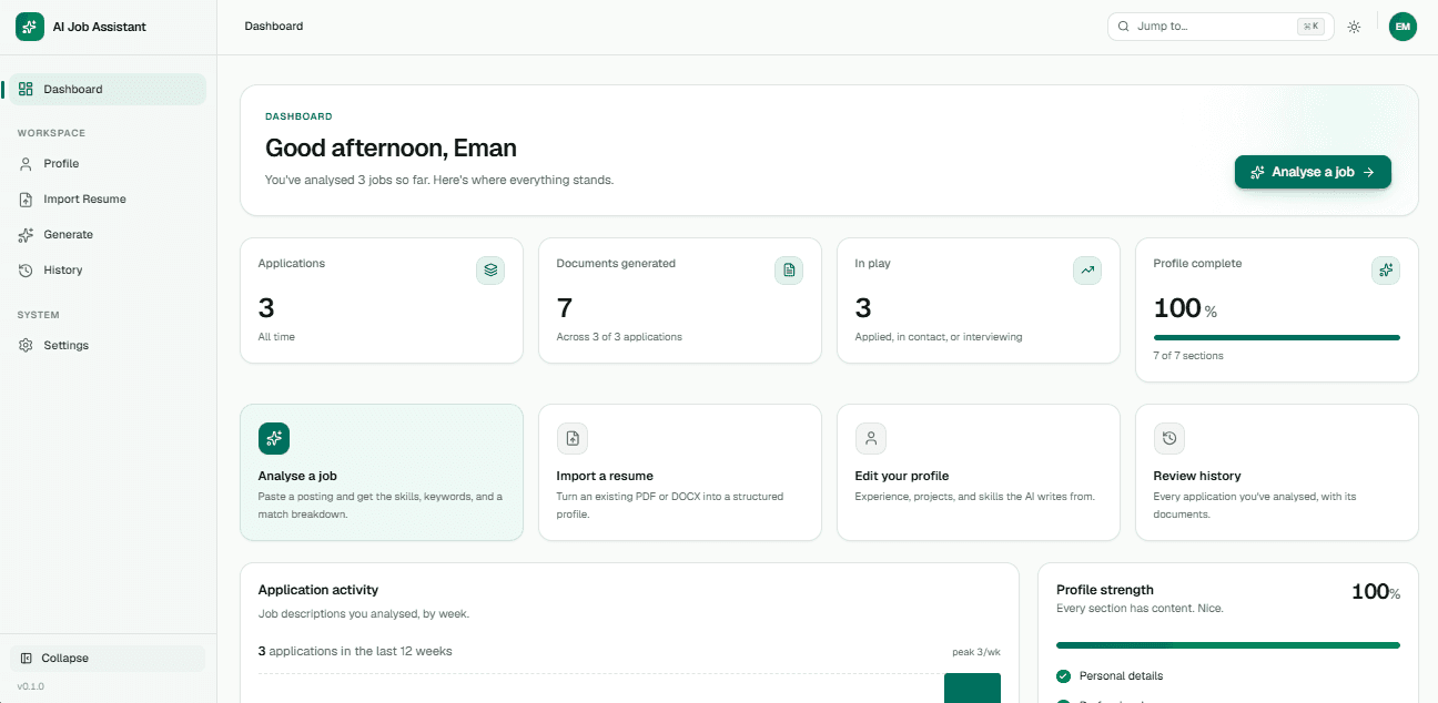 AI Job Assistant