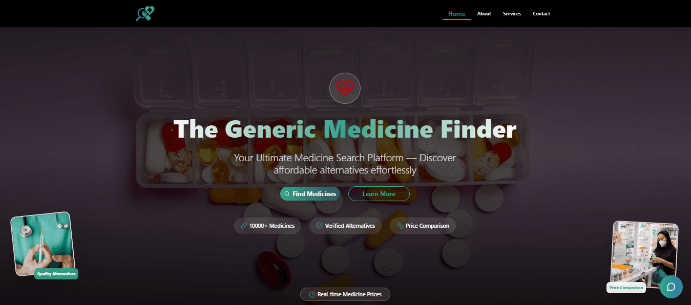 Generic Medicine Finder